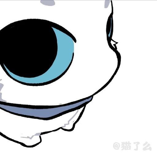 (Art) White & Black Cat - 3 10