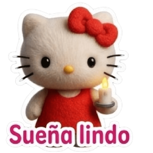🎀 Hello Kitty Buenas Noches🌛🎀 3