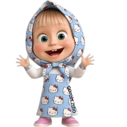 🍎 Masha Moods Hello Kitty 🧺🎀 1