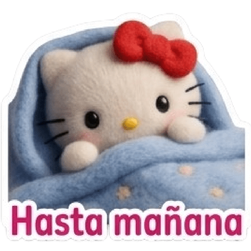 🎀 Hello Kitty Buenas Noches🌛🎀 7