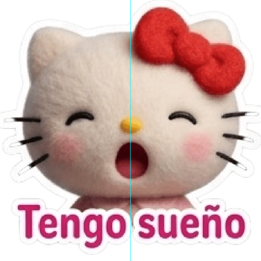 🎀 Hello Kitty Buenas Noches🌛🎀 5