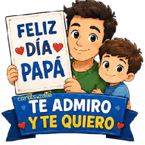 🦸🏻Día del Padre Feliz Día 💙👔 10