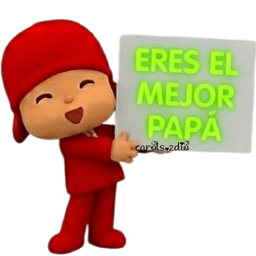 🧢 Pocoyó Feliz día del Padre 👔 2