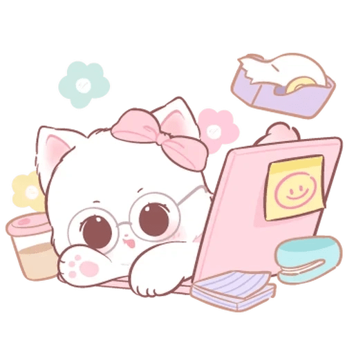 Gato Rosa Michi Pink 🩷🌸 🐱 11