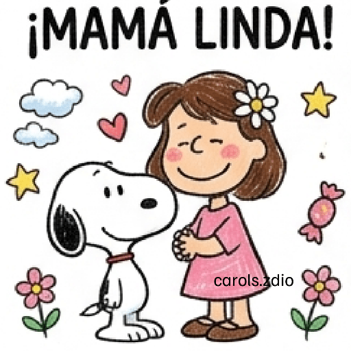 Día de las Madres Snoopy 💐🌷  6