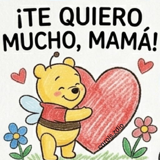 Día de las Madres Winnie Pooh🍯  13