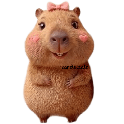🎀 Capibara Capibara 📲🦫 6
