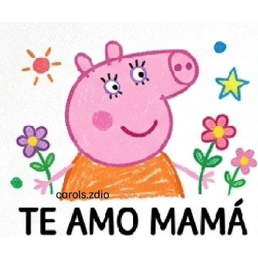 💐 Día de las Madres Peppa Pig💐 7