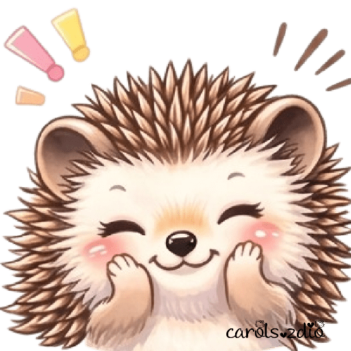 Erizo So Cute 🦔💕 3
