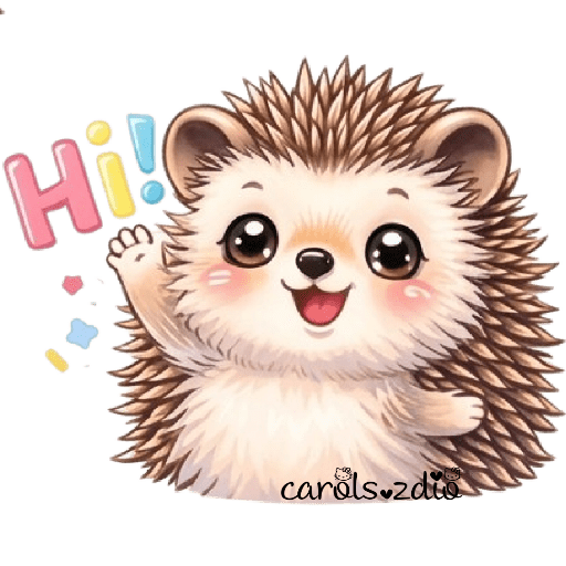 Erizo So Cute 🦔💕 1