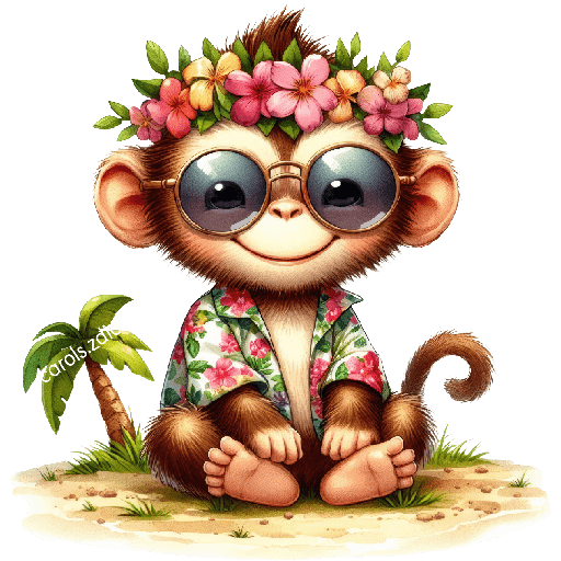🐒 CHANGUITOS ALEGRES 🐒🌼🌴 3