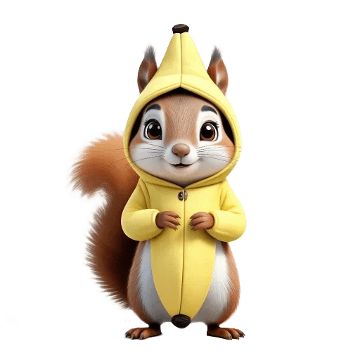 Animalitos funny banana XDXD🍌 13