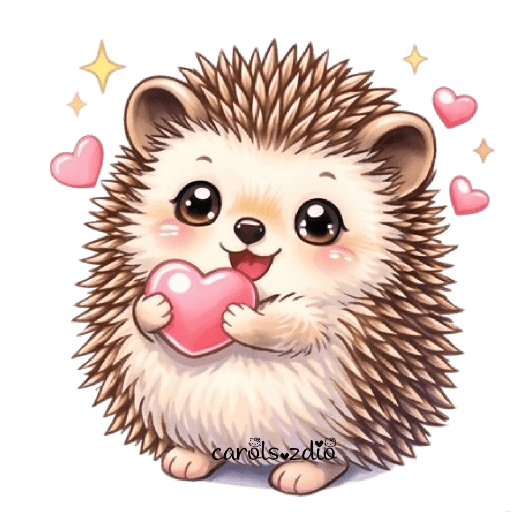 Erizo So Cute 🦔💕 2