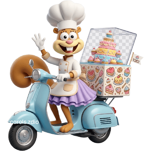 🎂Arenita Mejillas Pastelera🧁🐿️ 4