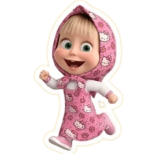 🧺 Masha Hello Kitty 🎀🍎 12