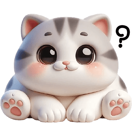 🐈‍⬛ Michis Cute Squishy 🤍 6
