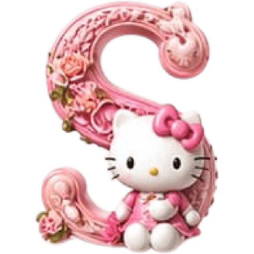 ABC Alfabeto Hello Kitty 🎀🌸🩷 19