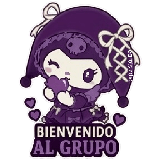 📱Kuromi Admin pal Grupo 🖤💜 1