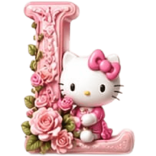 ABC Alfabeto Hello Kitty 🎀🌸🩷 12