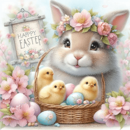 Happy Easter Bunny 🌈🥚🐰 16