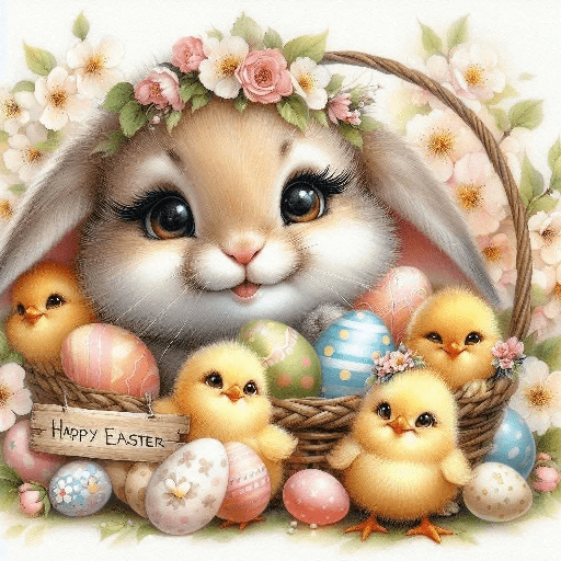 Happy Easter Bunny 🌈🥚🐰 10