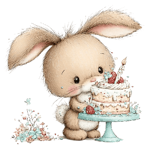 Happy Birthday HBD🎈🎂🐰 16