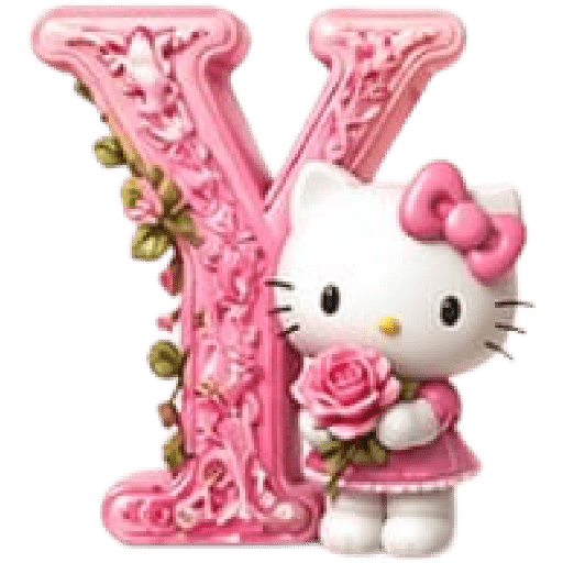 ABC Alfabeto Hello Kitty 🎀🌸🩷 25