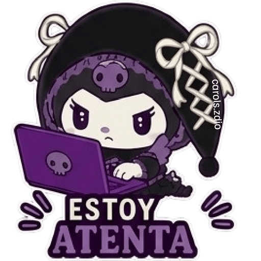 📱Kuromi Admin pal Grupo 🖤💜 8