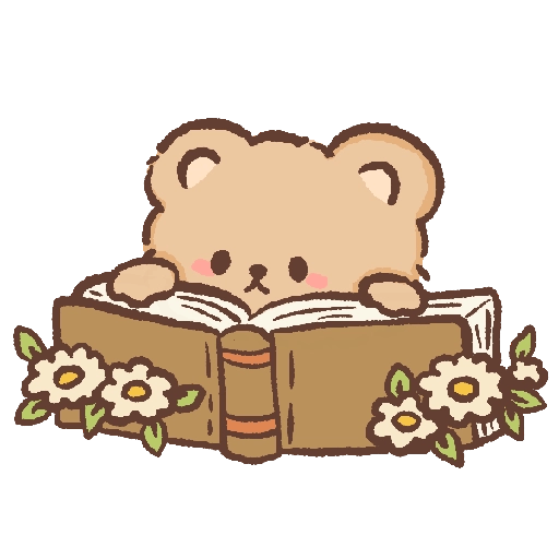 Osito Kawaii Flores 🌼🧸🌼 8