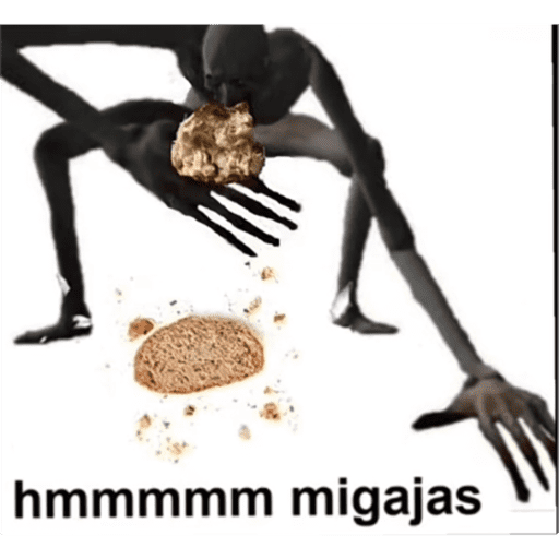 Hmmmm migajas👉🏿👈🏿 1