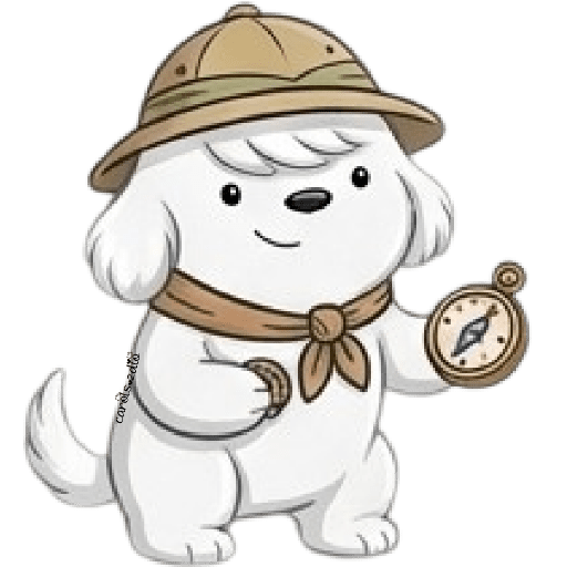 Cute Dog 🐕 Perrito Blanco 🆕2 6