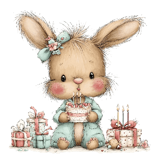 Happy Birthday HBD🎈🎂🐰 15