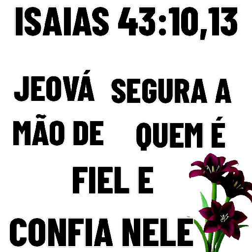 Boa semana,dia, domingo  4