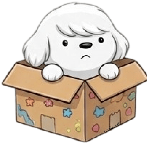 Cute Dog 🐕 Perrito Blanco 🆕2 3