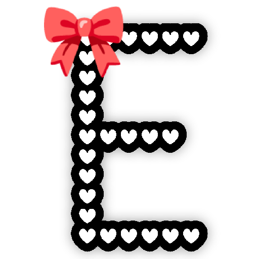 🎀letter coquette💖ABC🎀 5