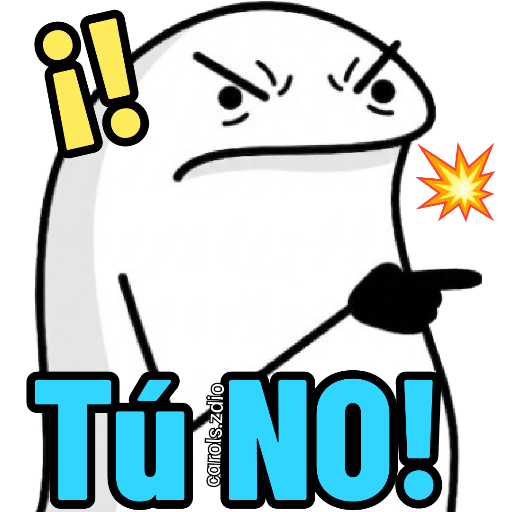 💥 Flork Enojado Frases 🤬  6