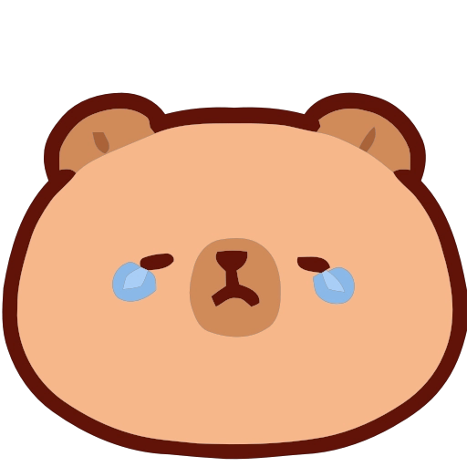 Capibara Emojis 🪵🦫 4