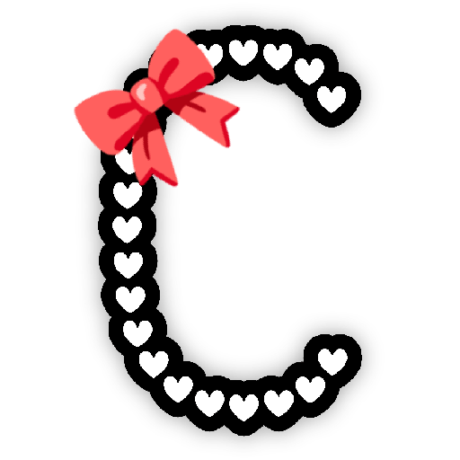 🎀letter coquette💖ABC🎀 3