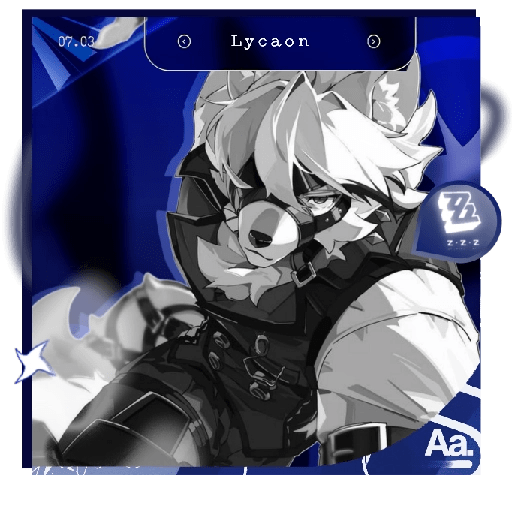 ✴︎ㅤLycaonㅤ⬮ ZZZ 1