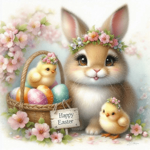 Happy Easter Bunny 🌈🥚🐰 13