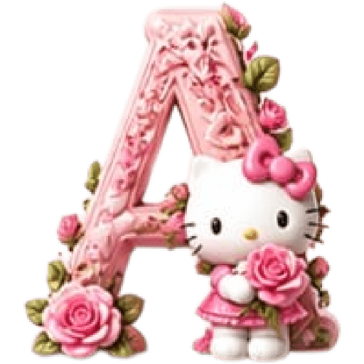 ABC Alfabeto Hello Kitty 🎀🌸🩷 1