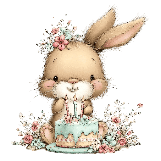 Happy Birthday HBD🎈🎂🐰 11