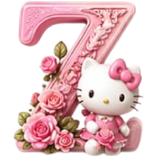 ABC Alfabeto Hello Kitty 🎀🌸🩷 26