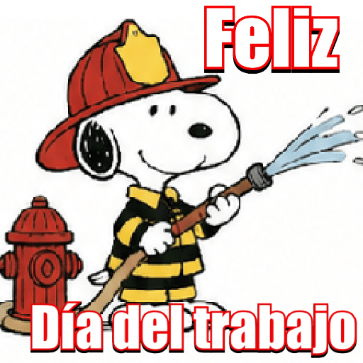 Snoopy Día del trabajo 💼👷🏻🧑🏻‍✈️ 8