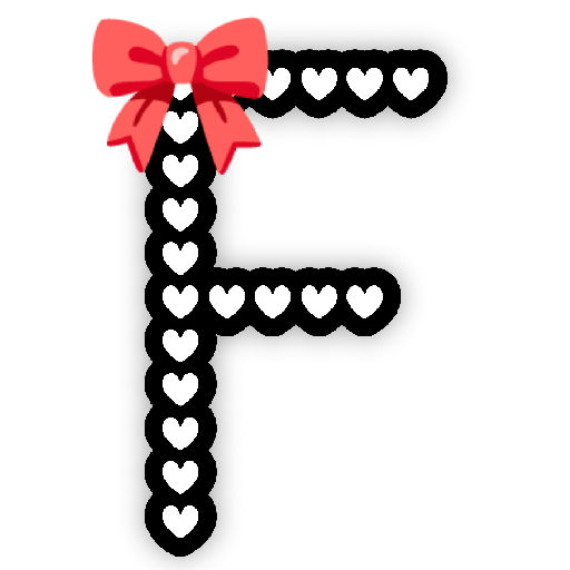 🎀letter coquette💖ABC🎀 6