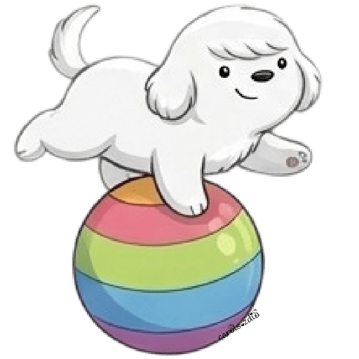 Cute Dog 🐕 Perrito Blanco 🆕2 8