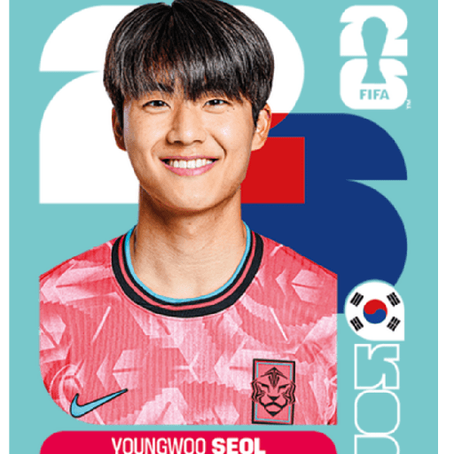 🧿 Laminas Seleccion Corea🇰🇷 9