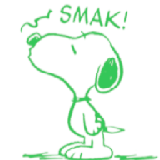 Snoopy verde reacciones 💚🦴 18