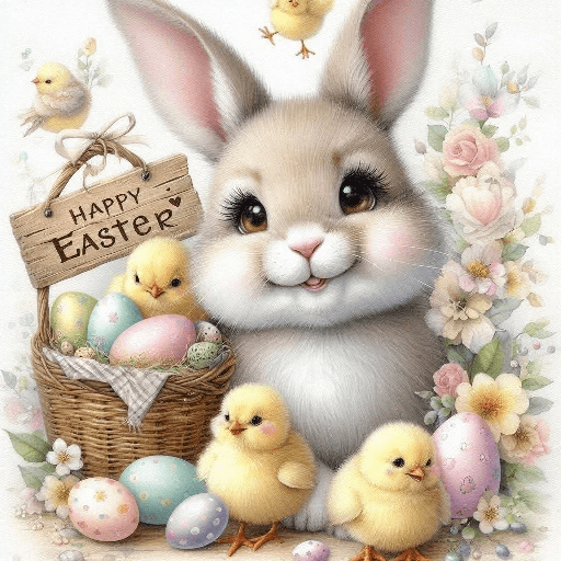 Happy Easter Bunny 🌈🥚🐰 15