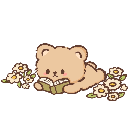 Osito Kawaii Flores 🌼🧸🌼 19